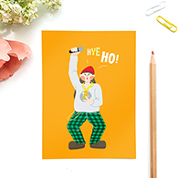 [엽서카드] POSTCARD - 제이의 취미생활, Hey ho